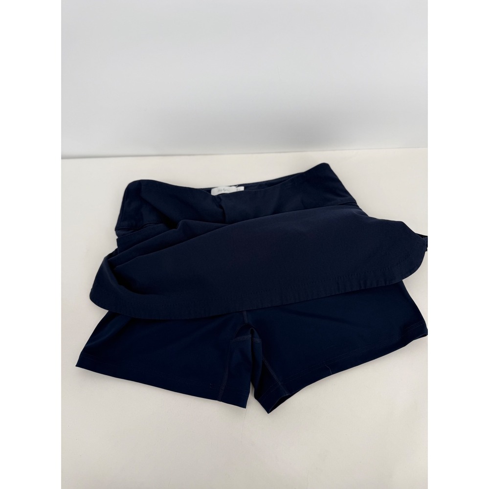 Lady Hagen Womens Navy Blue Golf Skort Built-in Shorts Pockets Sz L - Picture 11 of 11